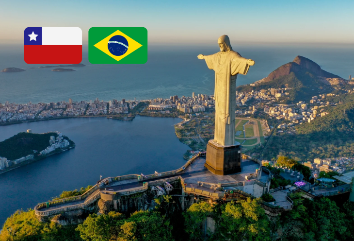 Chile + Brasil